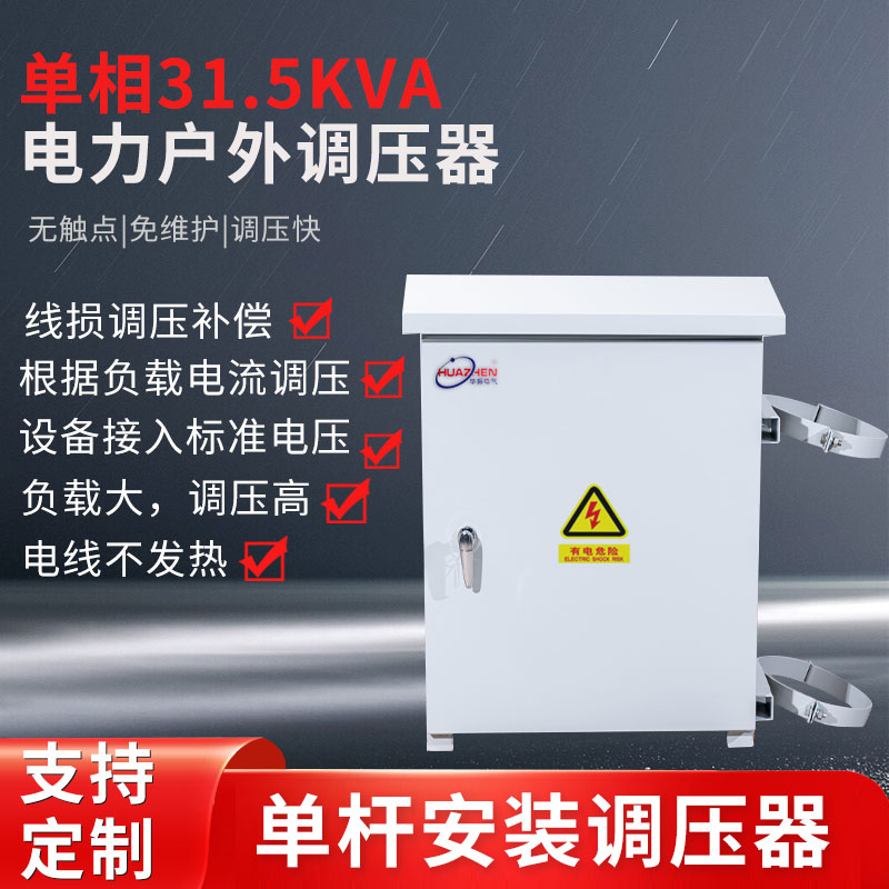 单相31.5KVA电力户外调压器（单杆安装）